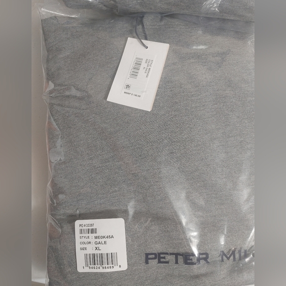 NWT Peter Millar Caesars Palace Formula 1 Hoodie Gray M L XL - Picture 5 of 6